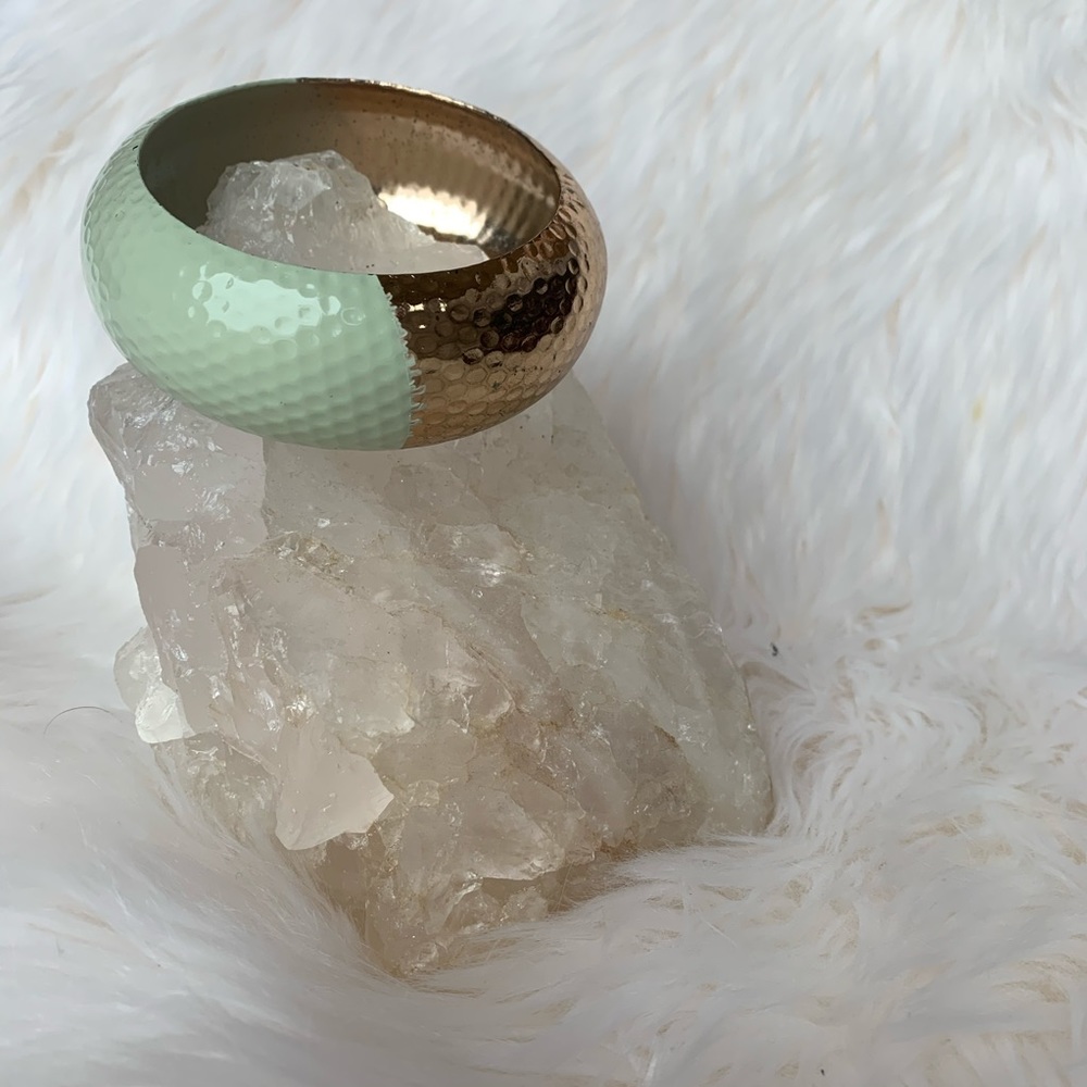 Two-Tone Gold Bangle
